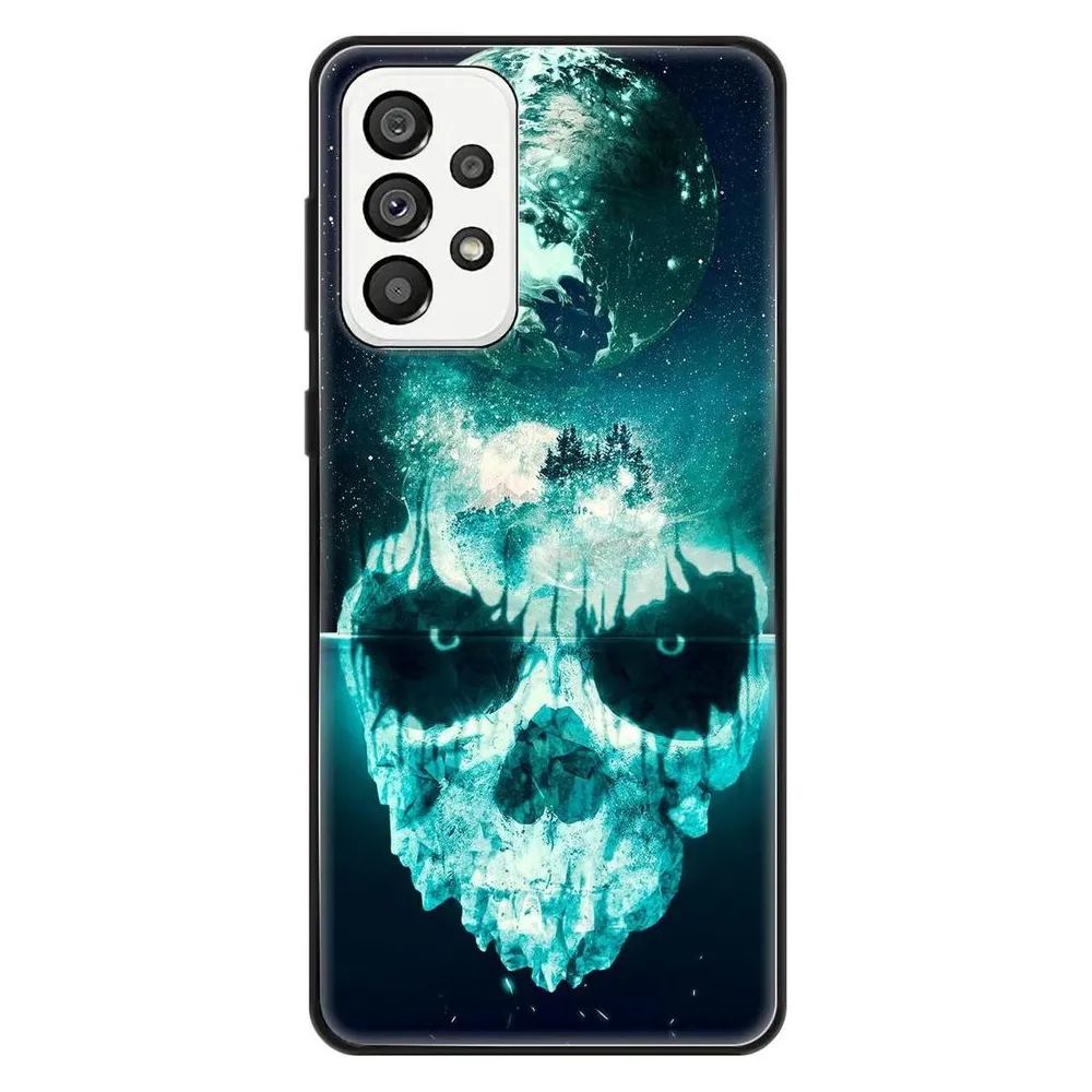 König Design Hülle Handy Schutz für Samsung Galaxy A73 5G Case Cover Tasche Bumper Etuis TPU (Samsung Galaxy A73 5G)