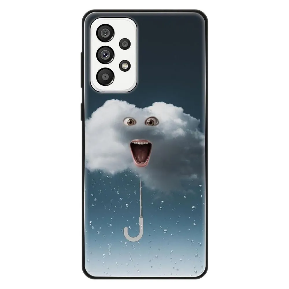 König Design Hülle Handy Schutz für Samsung Galaxy A73 5G Case Cover Tasche Bumper Etuis TPU (Samsung Galaxy A73 5G)