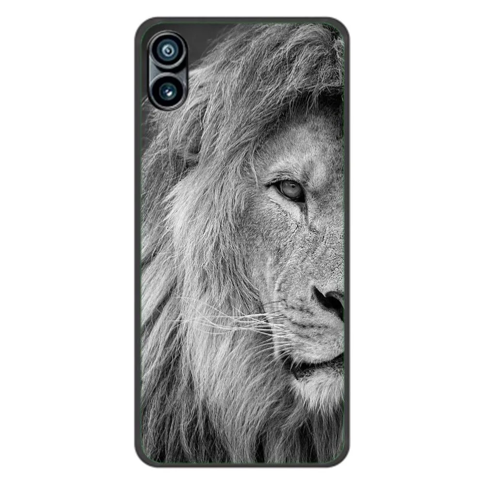 König Design Hülle Handy Schutz für Nothing Phone 1 Case Cover Tasche Bumper Etuis TPU Neu (Nothing Phone (1))