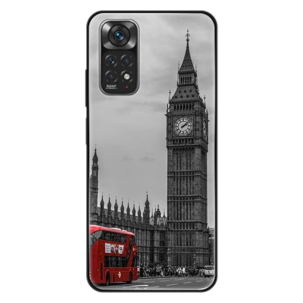 König Design Hülle Handy Schutz für Xiaomi Redmi Note 11 Case Cover Tasche Bumper Etuis TPU (Xiaomi Redmi Note 11)