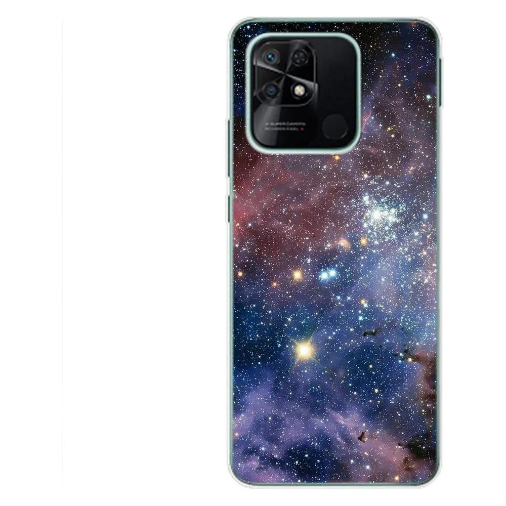 König Design Hülle Handy Schutz für Xiaomi Redmi 10C Case Cover Tasche Bumper Etuis TPU Neu (Xiaomi Redmi 10C)