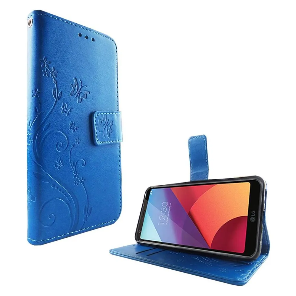 König Design Hülle Handy Schutz für LG G6 Case Cover Tasche Wallet Etui Handyhülle Bumper Neu (LG G6)