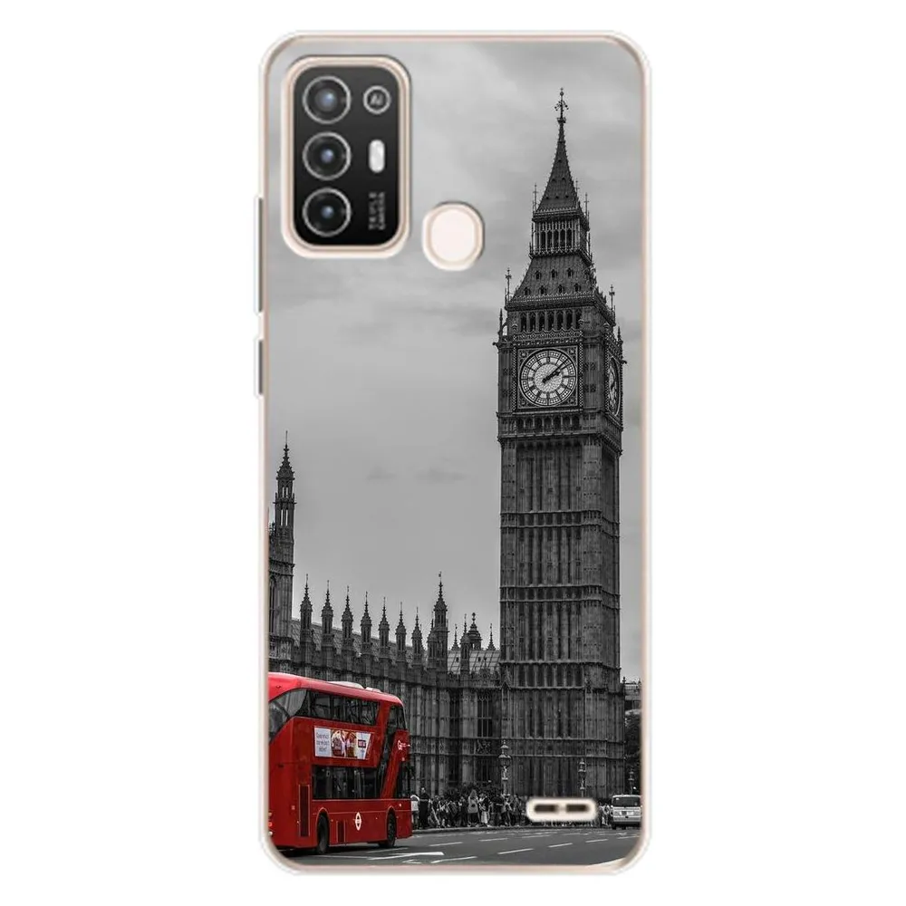 König Design Hülle Handy Schutz für ZTE Blade A52 Case Cover Tasche Bumper Etuis Backcover (ZTE Blade A52)