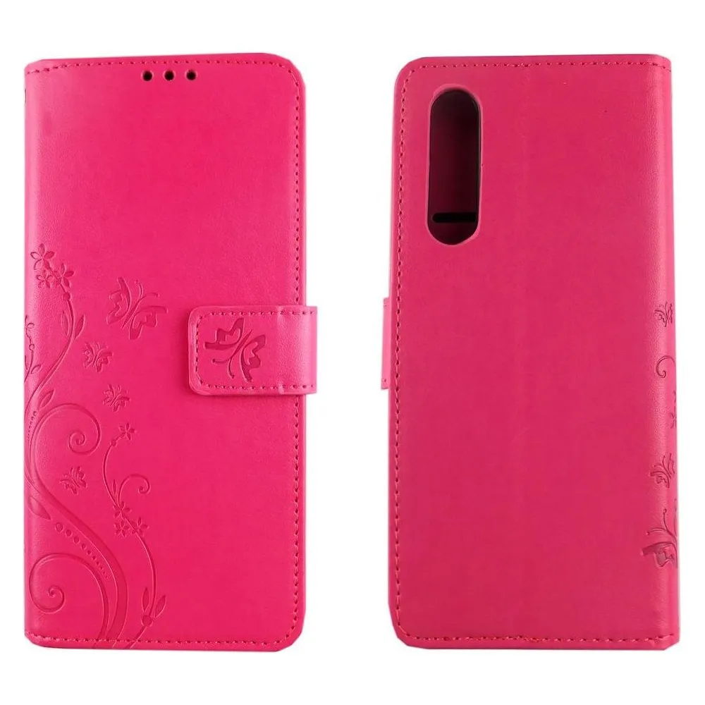 König Design Hülle Handy Schutz für Huawei P30 Case Cover Tasche Wallet Etui Handyhülle Neu (Huawei P30)