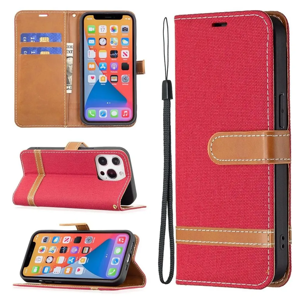 König Design Hülle Handy Schutz für Apple iPhone 13 mini Case Cover Tasche Etuis Bumper Rot (Apple iPhone 13 mini)
