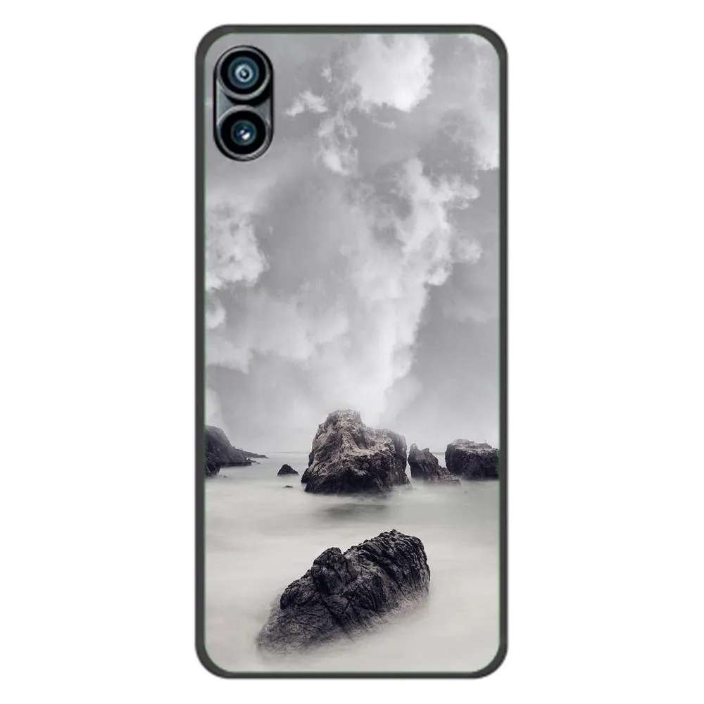 König Design Hülle Handy Schutz für Nothing Phone 1 Case Cover Tasche Bumper Etuis TPU Neu (Nothing Phone (1))