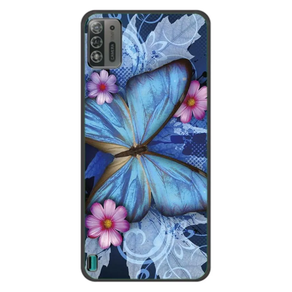 König Design Hülle Handy Schutz für ZTE Blade A52 Lite Case Cover Tasche Bumper Etuis TPU Neu (ZTE Blade A52 Lite)