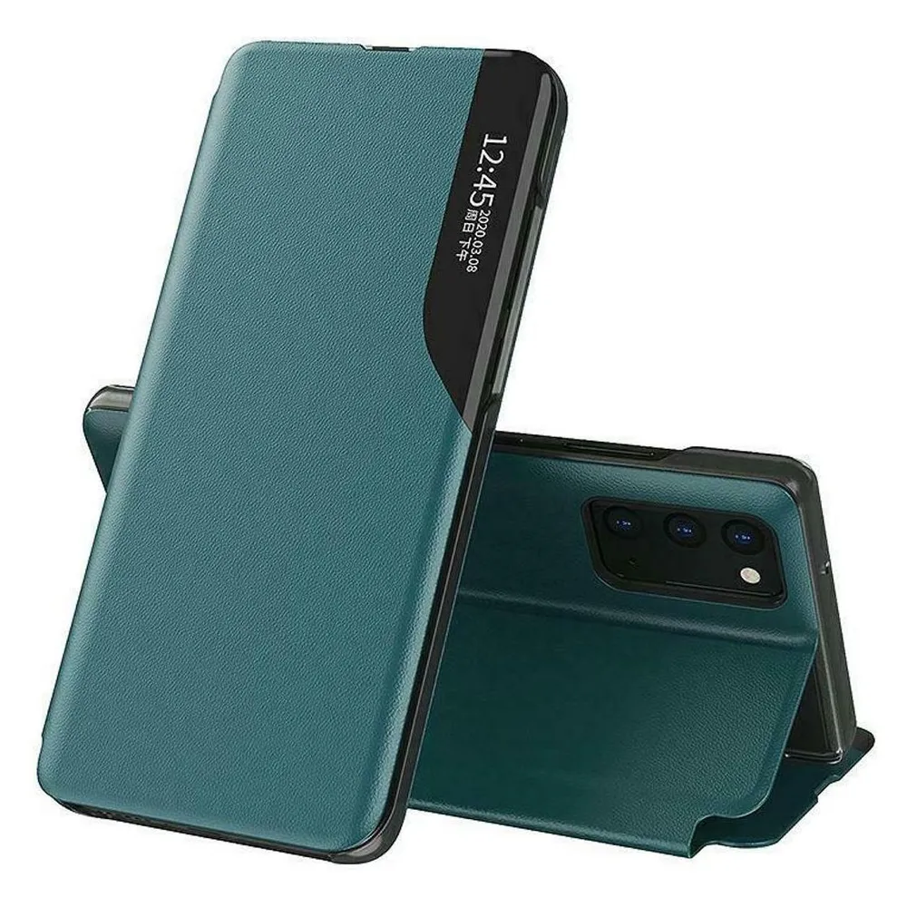 König Design Hülle Handy Schutz für Samsung Galaxy M52 5G Case Cover Tasche Etui Bumper Grün