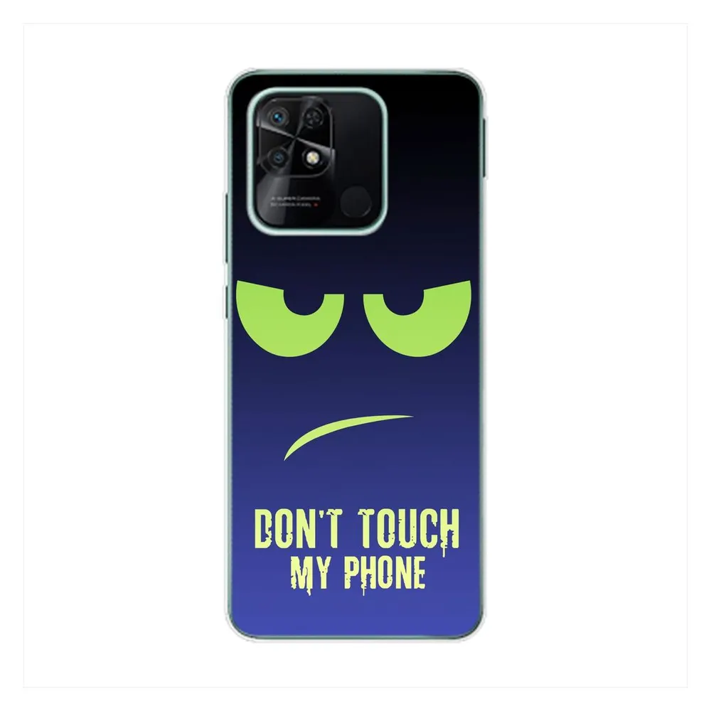 König Design Hülle Handy Schutz für Xiaomi Redmi 10C Case Cover Tasche Bumper Etuis TPU Neu (Xiaomi Redmi 10C)