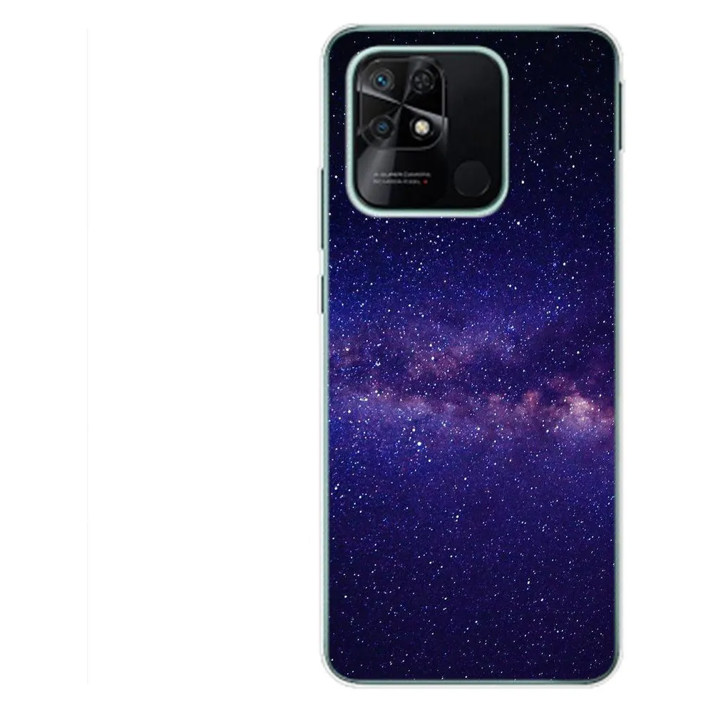 König Design Hülle Handy Schutz für Xiaomi Redmi 10C Case Cover Tasche Bumper Etuis TPU Neu (Xiaomi Redmi 10C)