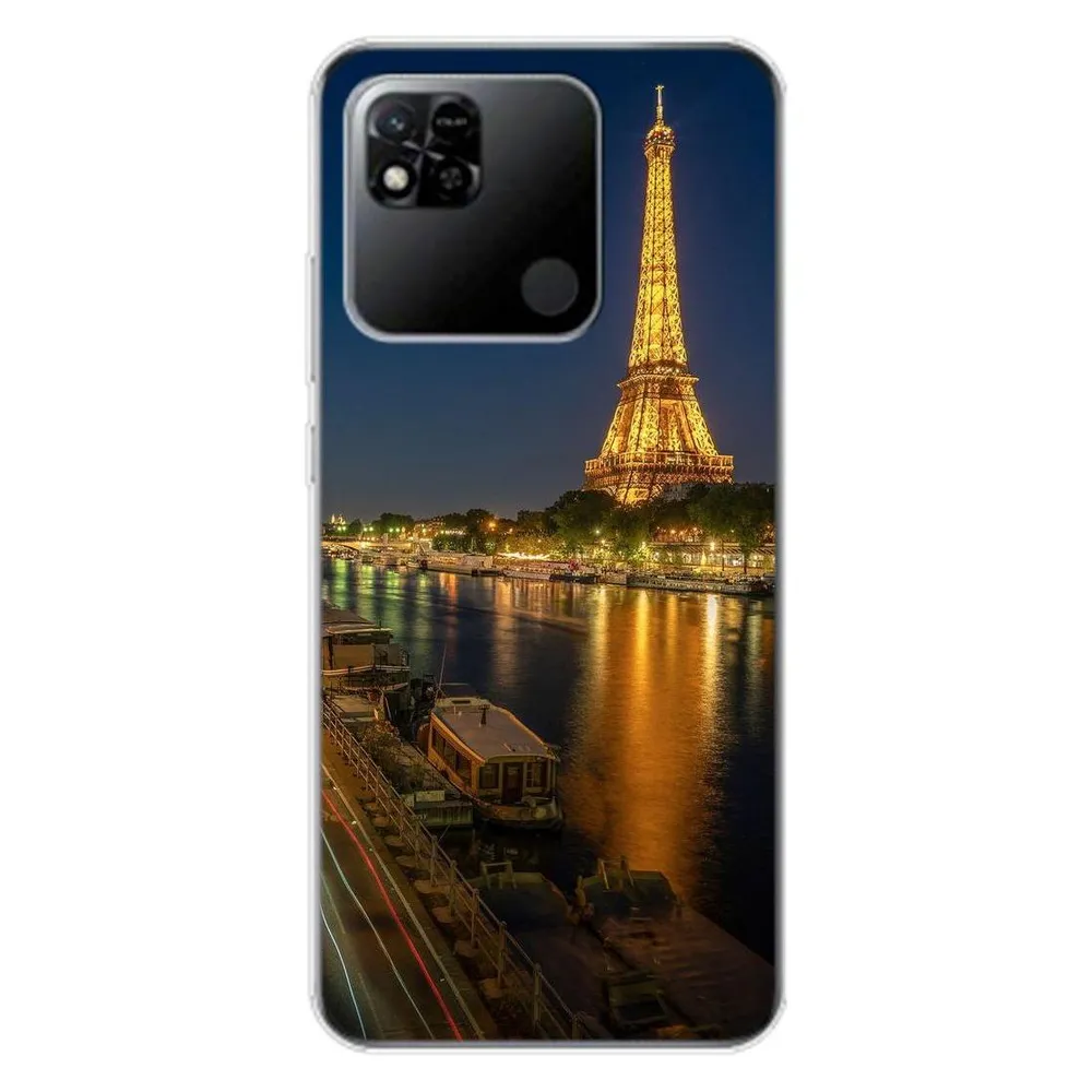 König Design Hülle Handy Schutz für Xiaomi Redmi 10A Case Cover Tasche Bumper Etuis TPU Neu (Xiaomi Redmi 10A)