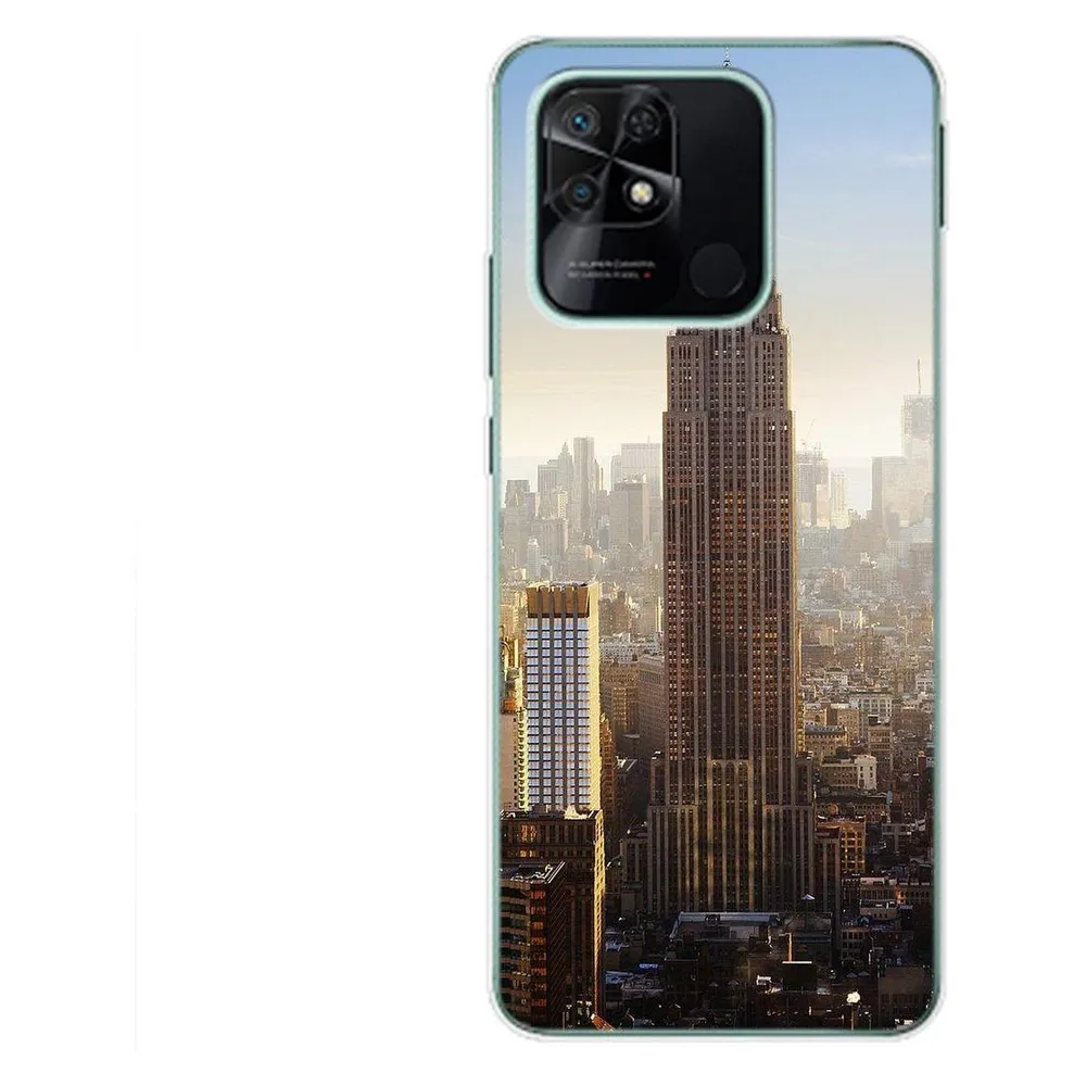 König Design Hülle Handy Schutz für Xiaomi Redmi 10C Case Cover Tasche Bumper Etuis TPU Neu (Xiaomi Redmi 10C)