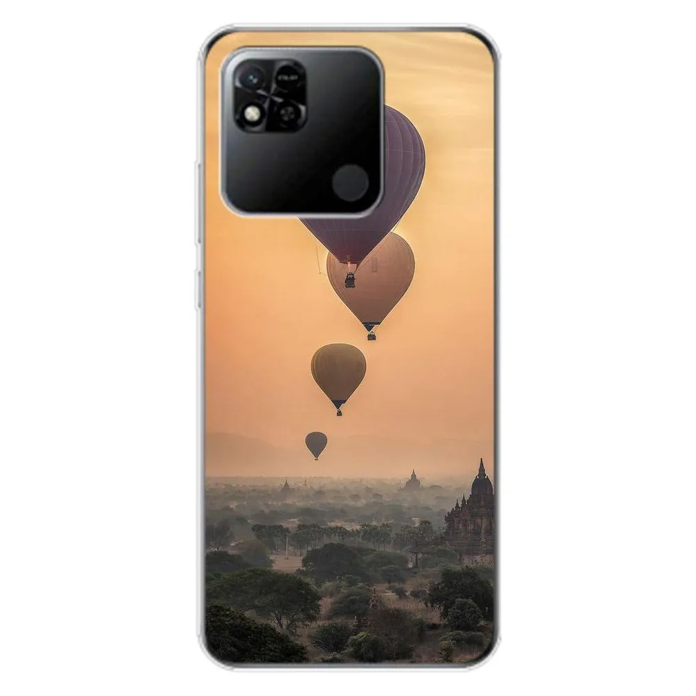 König Design Hülle Handy Schutz für Xiaomi Redmi 10A Case Cover Tasche Bumper Etuis TPU Neu (Xiaomi Redmi 10A)