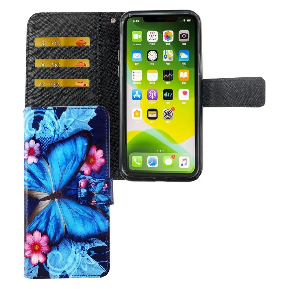 König Design Hülle Handy Schutz für Apple iPhone 11 Pro Case Cover Tasche Wallet Etui Bumper (Apple iPhone 11 Pro)