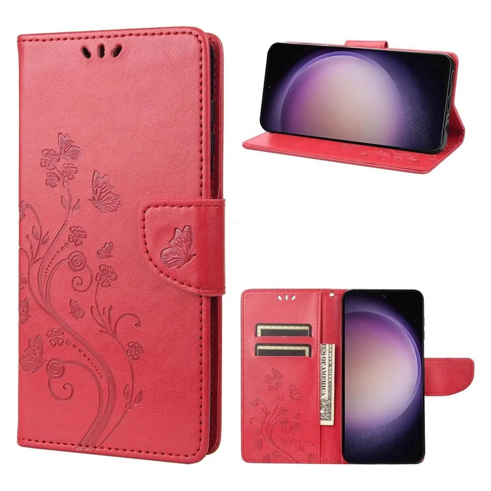 König Design Hülle Handy Schutz für Samsung Galaxy S23 Plus Ultra Case Cover Tasche Wallet (Samsung Galaxy S23+)