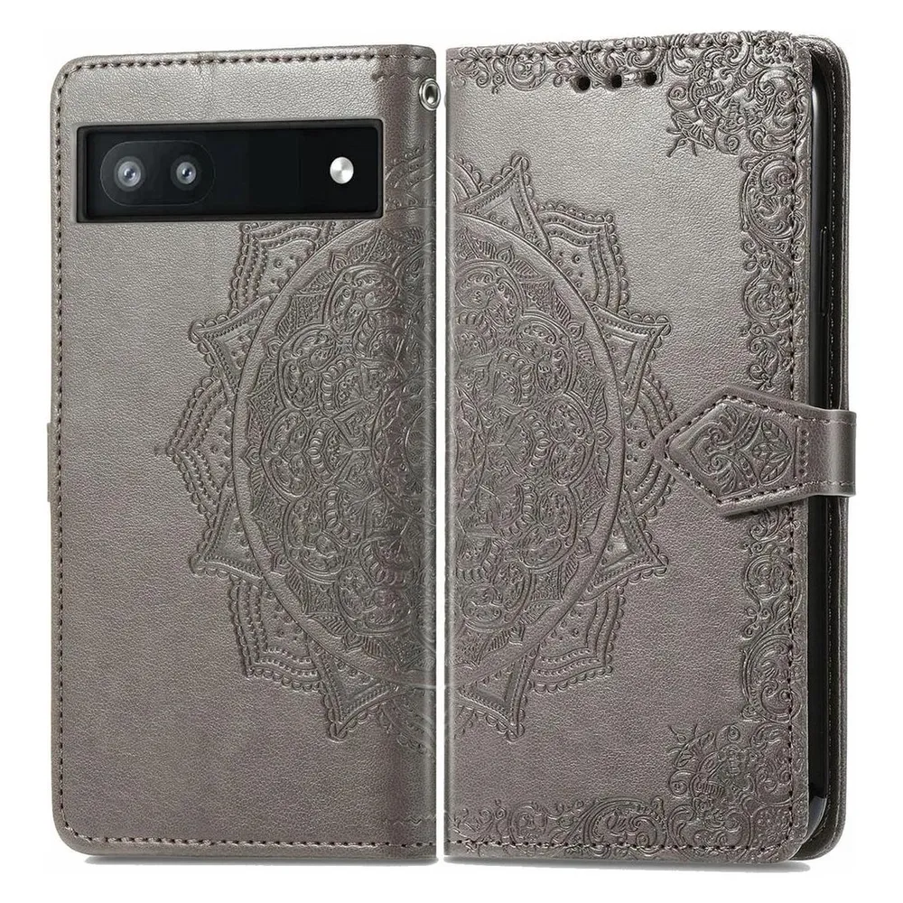 König Design Hülle Handy Schutz für Google Pixel 6a Case Cover Bumper Kartenfach Etuis Tasche (Google Pixel 6a)