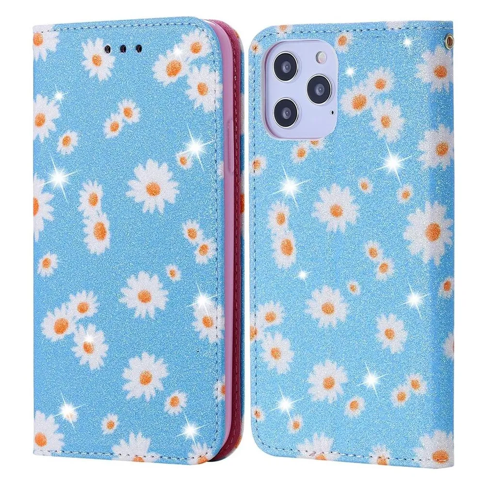 König Design Hülle Handy Schutz für Apple iPhone 12 Pro Max Case Flip Cover Tasche Etuis Blau (Apple iPhone 12 Pro Max)