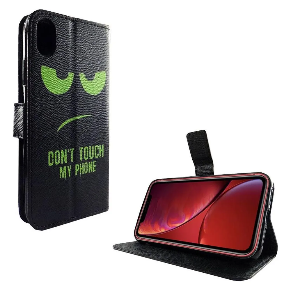 König Design Hülle Handy Schutz für Apple iPhone XR Case Cover Tasche Wallet Etui Handyhülle (Apple iPhone XR)