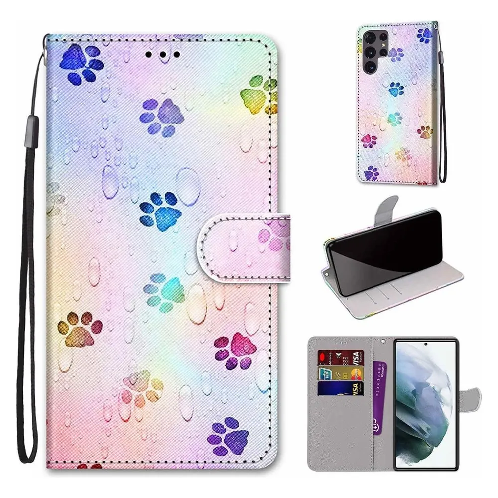 König Design Hülle Handy Schutz für Samsung Galaxy S22 Ultra 5G Case Flip Cover Tasche Etuis (Samsung Galaxy S22 Ultra 5G)