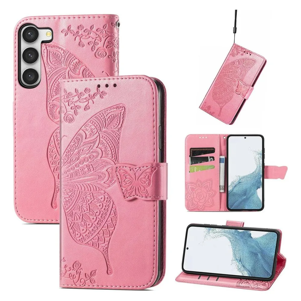 König Design Hülle Handy Schutz für Samsung Galaxy S23 Plus Ultra Case Cover Tasche Wallet (Samsung Galaxy S23 Ultra)