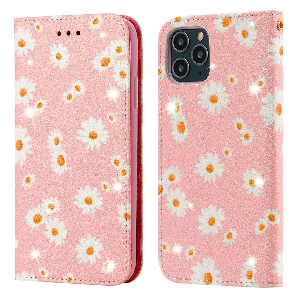 König Design Hülle Handy Schutz für Apple iPhone 11 Pro Max Case Flip Cover Tasche Etuis Rosa (Apple iPhone 11 Pro Max)