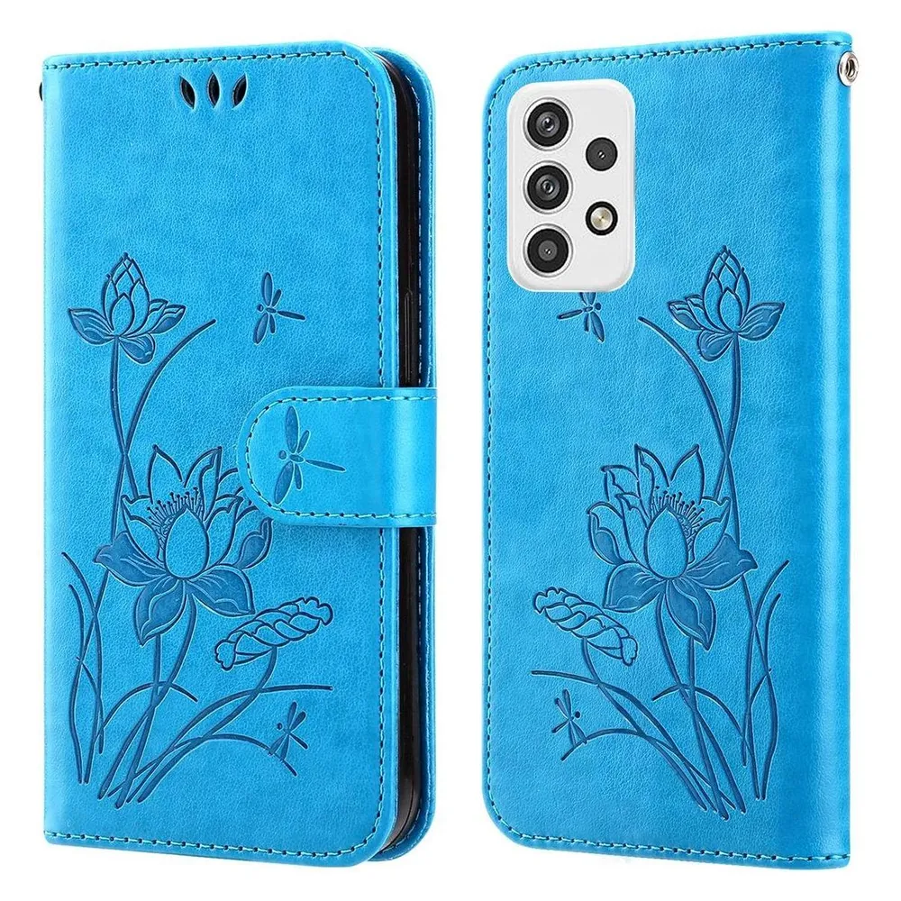 König Design Hülle Handy Schutz für Samsung Galaxy A23 Case Cover Tasche Etuis Bumper Wallet (Samsung Galaxy A23)