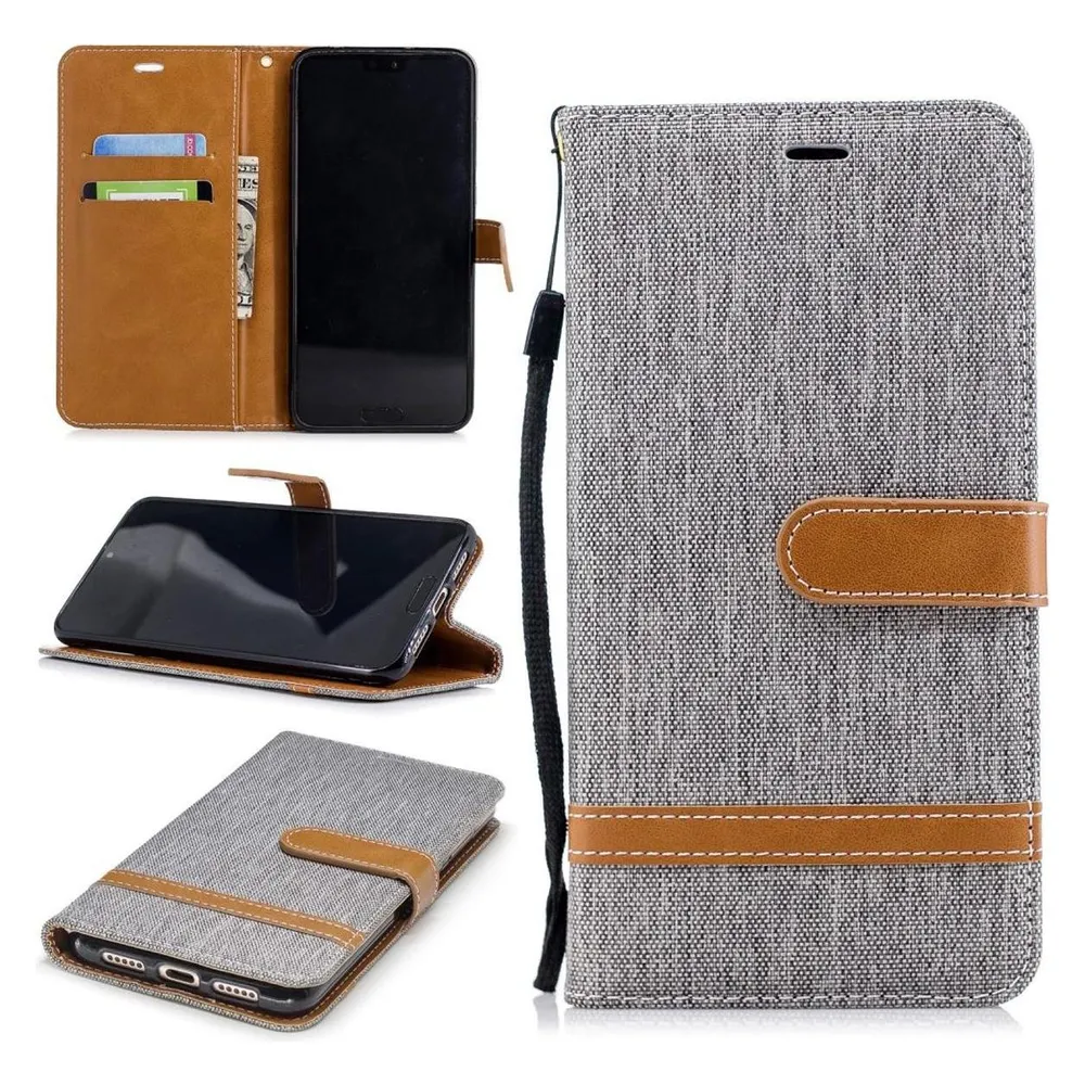 König Design Hülle Handy Schutz für Huawei P20 Pro Case Cover Tasche Wallet Etui Handyhülle (Huawei P20 Pro)