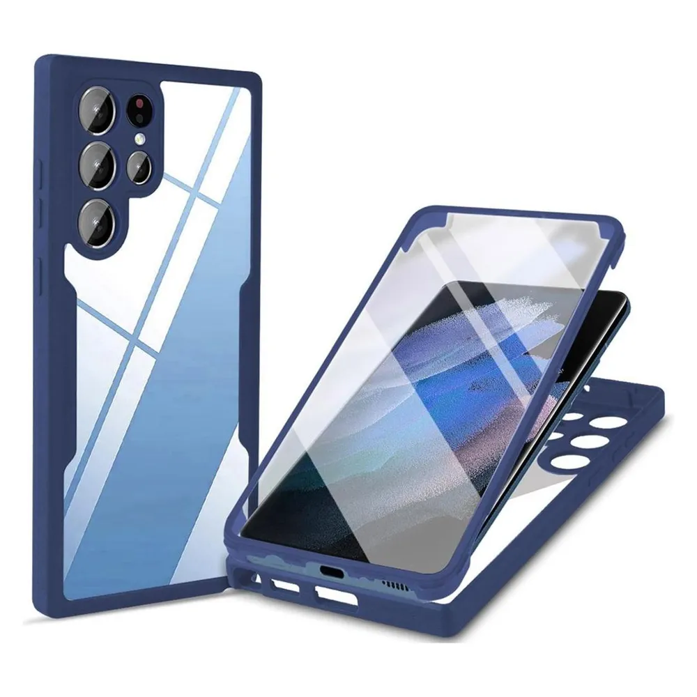 König Design Hülle Handy Schutz für Samsung Galaxy S22 Ultra 5G Case Full Cover Tasche Bumper (Samsung Galaxy S22 Ultra 5G)