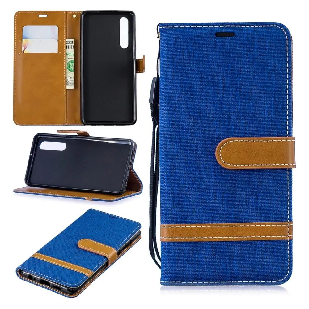 König Design Hülle Handy Schutz für Huawei P30 Case Cover Tasche Wallet Etui Handyhülle Neu (Huawei P30)