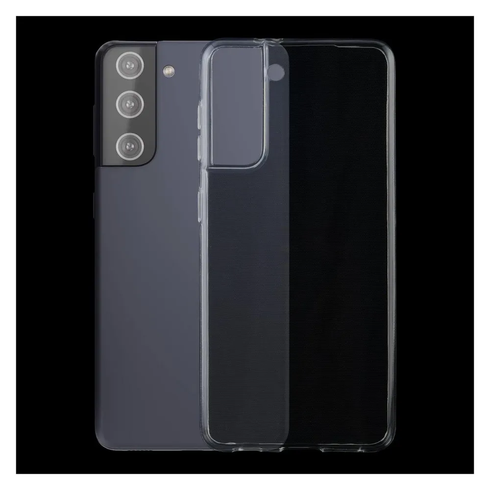 König Design Hülle Handy Schutz für Samsung Galaxy S21 Plus Case Cover Tasche Transparent Neu (Samsung Galaxy S21+)