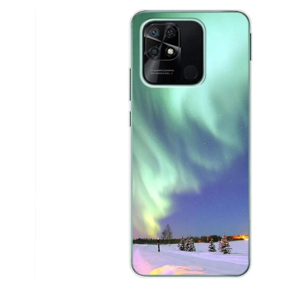 König Design Hülle Handy Schutz für Xiaomi Redmi 10C Case Cover Tasche Bumper Etuis TPU Neu (Xiaomi Redmi 10C)