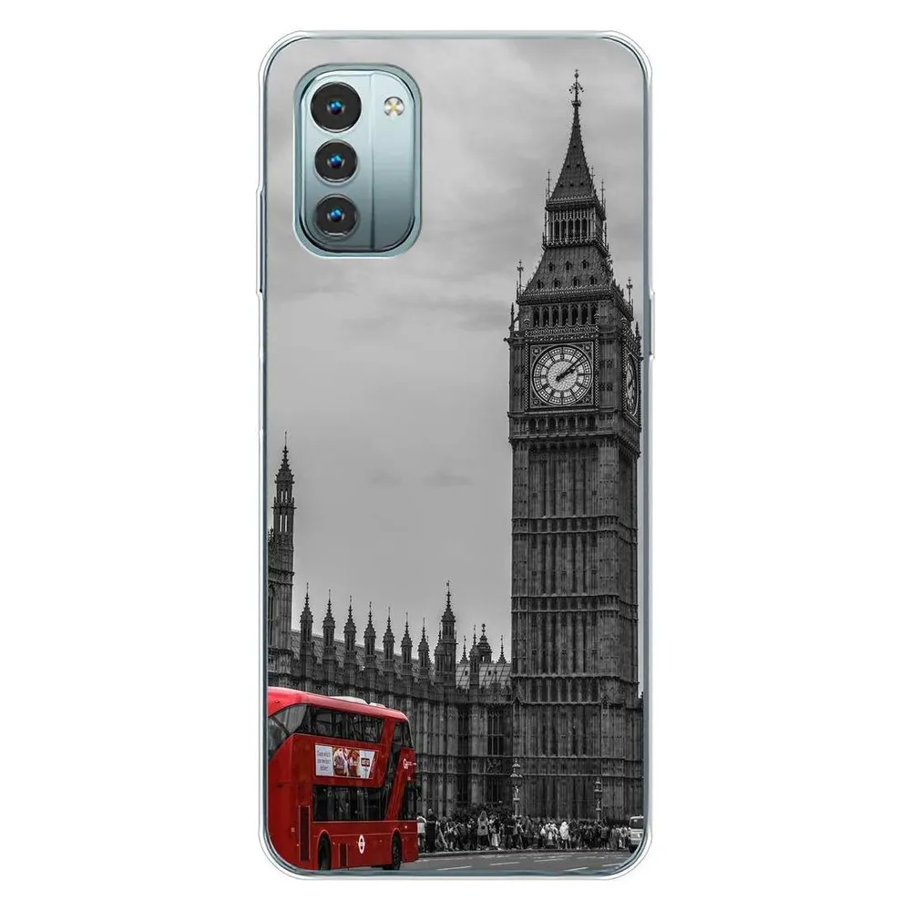 König Design Hülle Handy Schutz für Nokia G11 Case Cover Tasche Bumper Etuis Backcover TPU (Nokia G11)