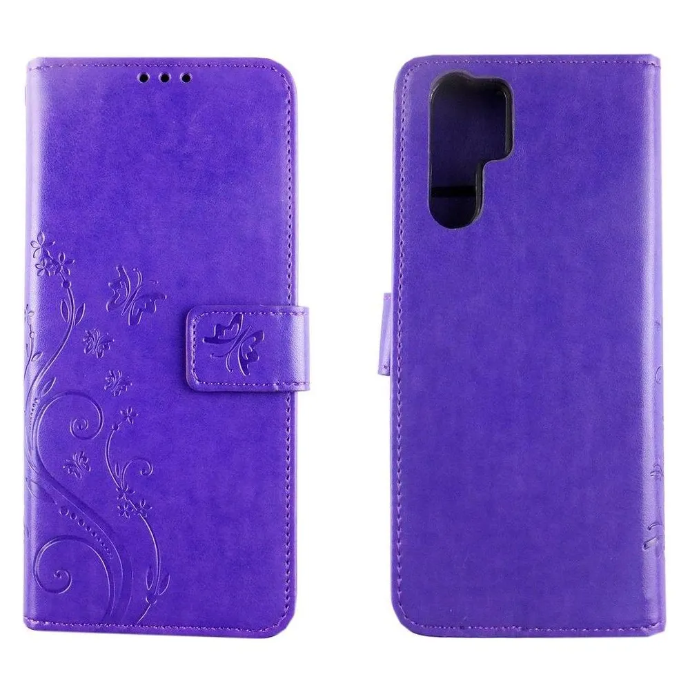 König Design Hülle Handy Schutz für Huawei P30 Pro Case Cover Tasche Wallet Etui Handyhülle (Huawei P30 Pro)