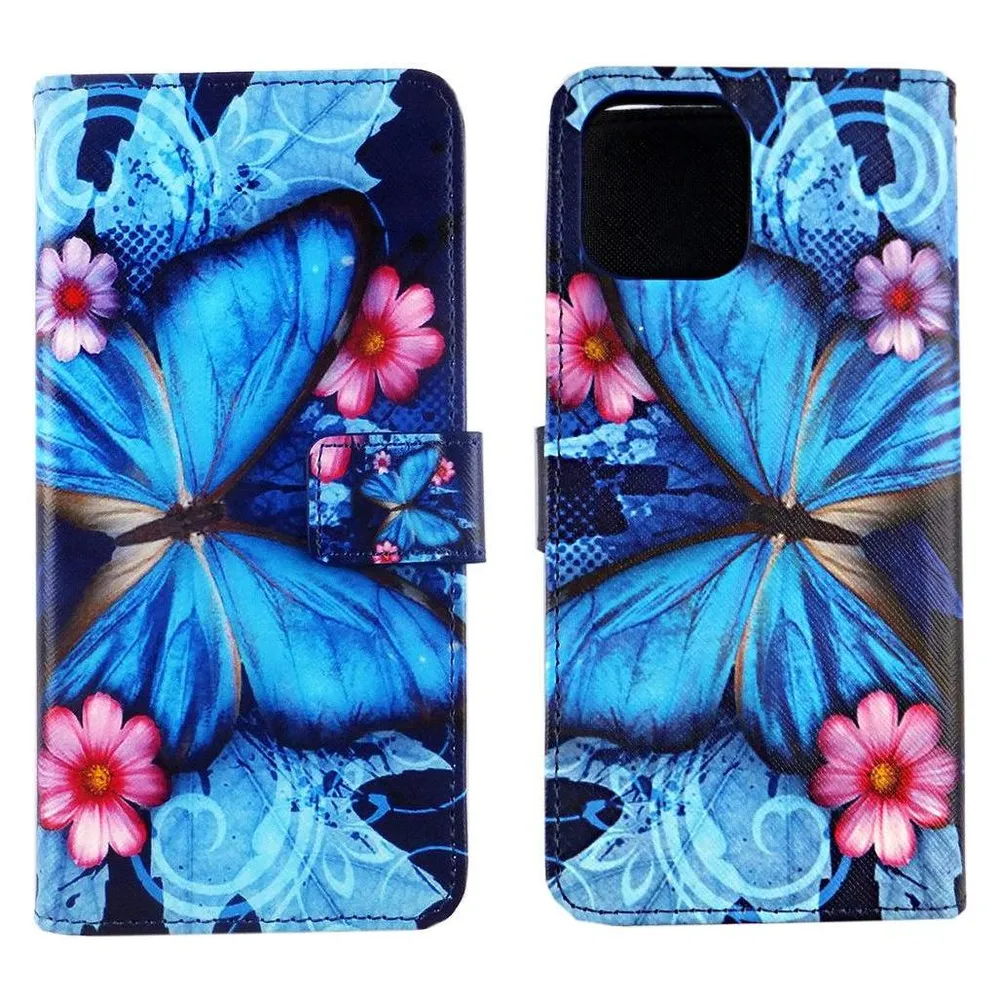 König Design Hülle Handy Schutz für Apple iPhone 12 Mini Case Cover Tasche Wallet Etui Bumper (Apple iPhone 12 mini)