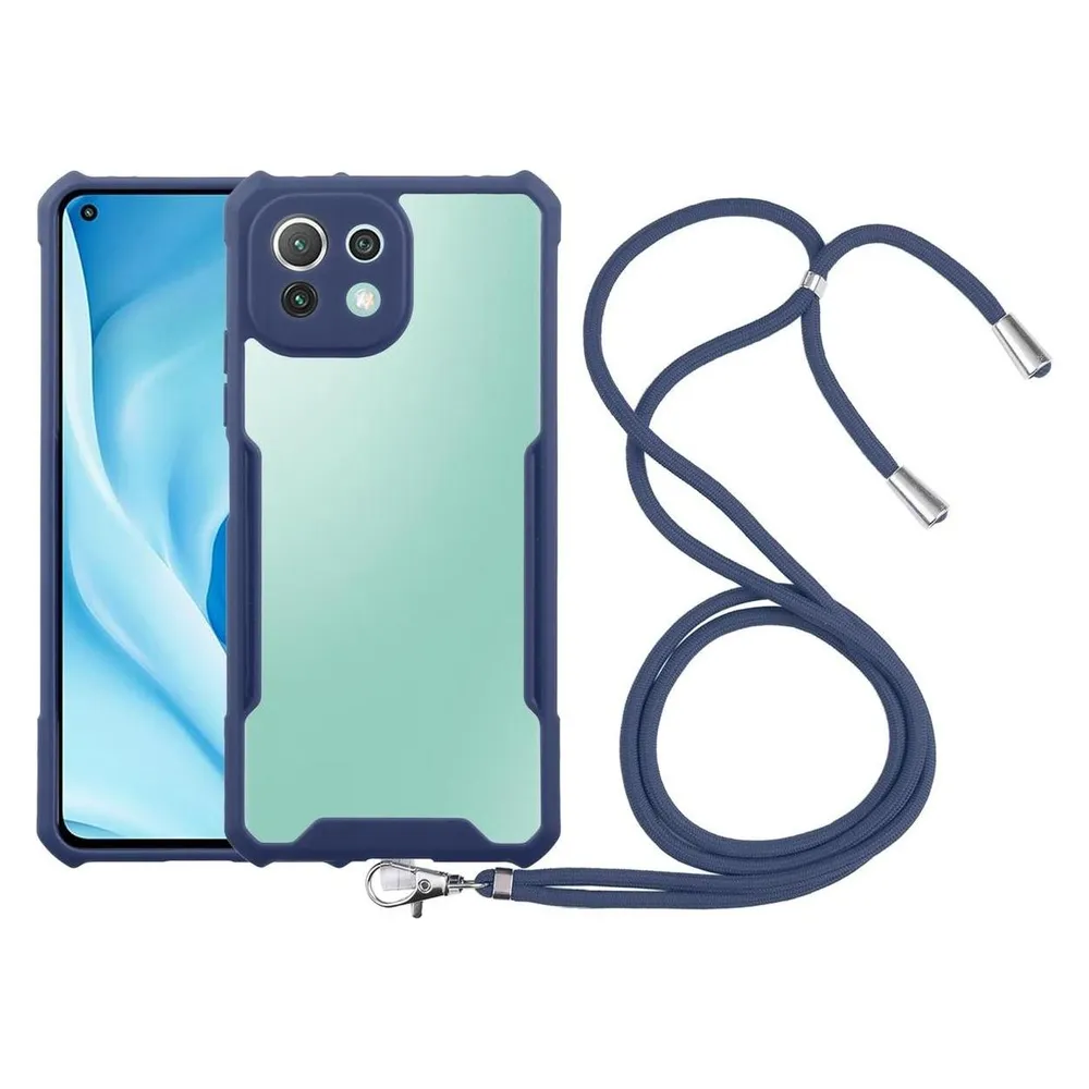 König Design Hülle Handy Schutz für Xiaomi Mi 11 Lite Case Cover Tasche Etuis Bumper Schale (Xiaomi Mi 11 Lite)
