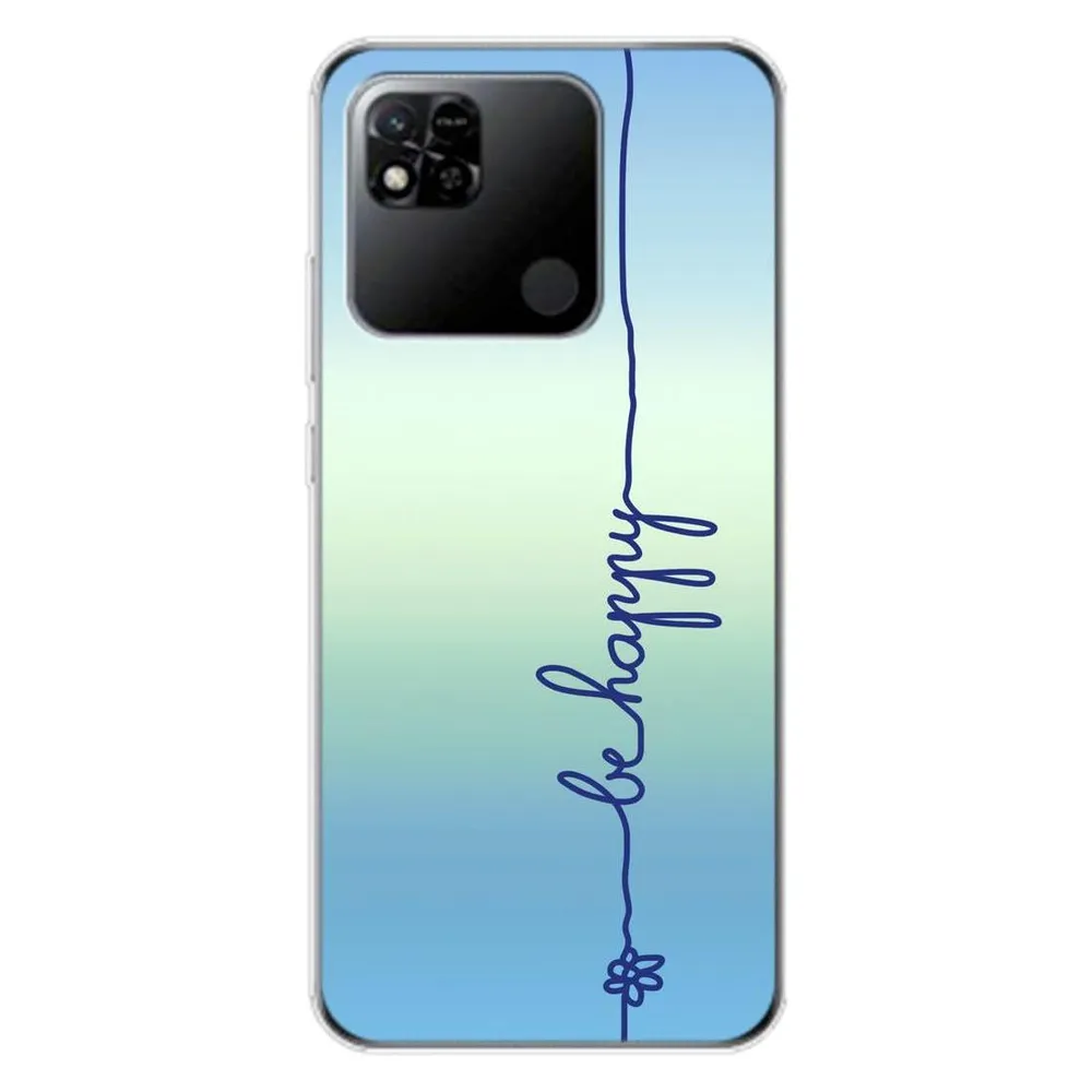 König Design Hülle Handy Schutz für Xiaomi Redmi 10A Case Cover Tasche Bumper Etuis TPU Neu (Xiaomi Redmi 10A)