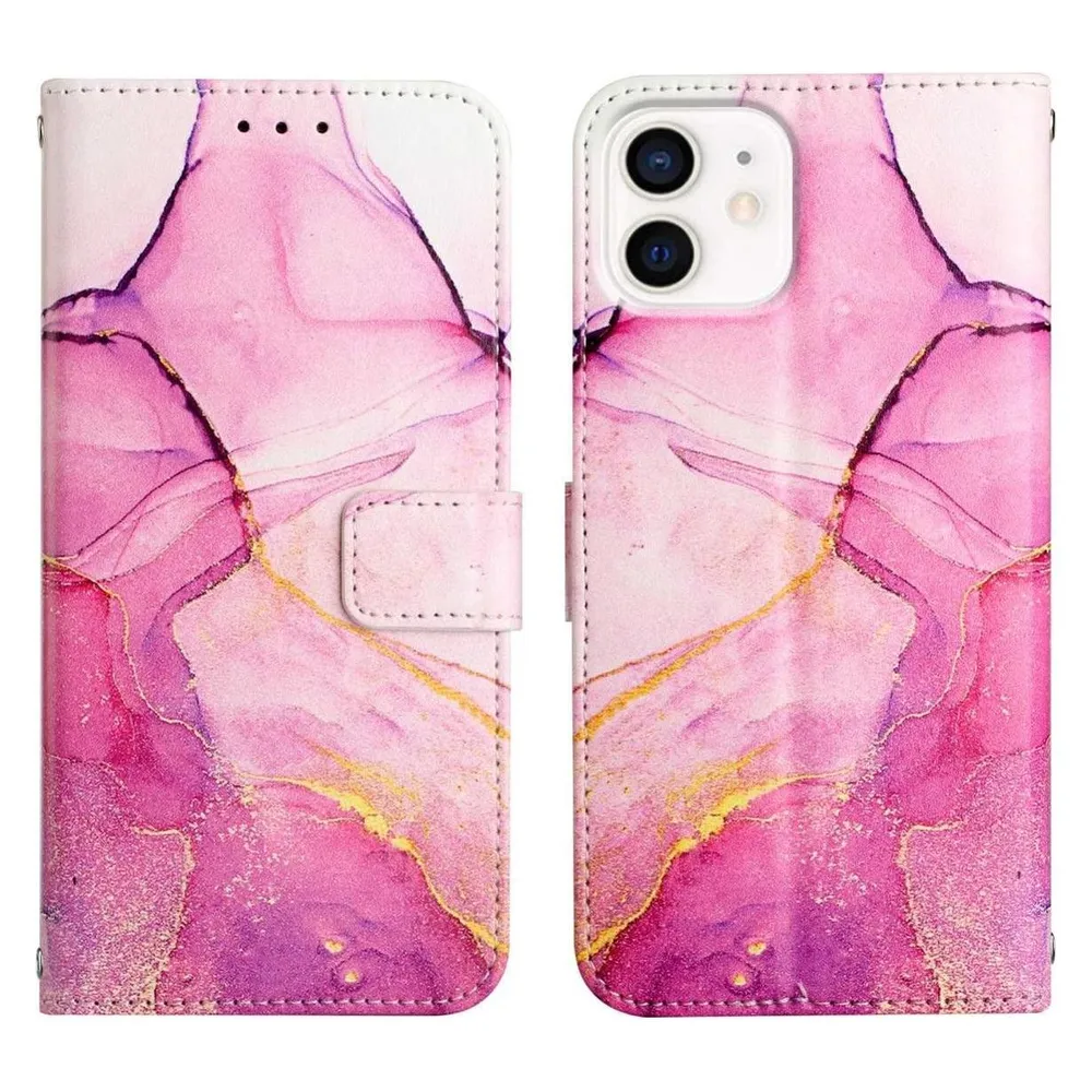 König Design Hülle Handy Schutz für Apple iPhone 12 Mini Case Cover Tasche Wallet 360 Grad (Apple iPhone 12 mini)