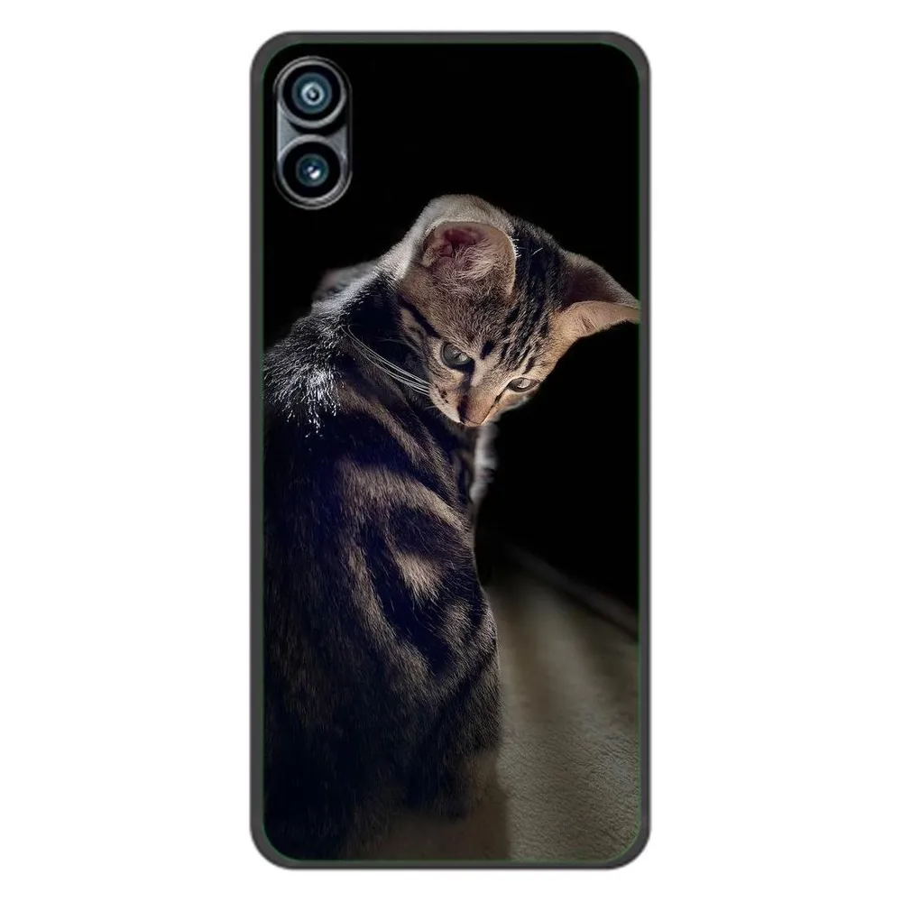 König Design Hülle Handy Schutz für Nothing Phone 1 Case Cover Tasche Bumper Etuis TPU Neu (Nothing Phone (1))