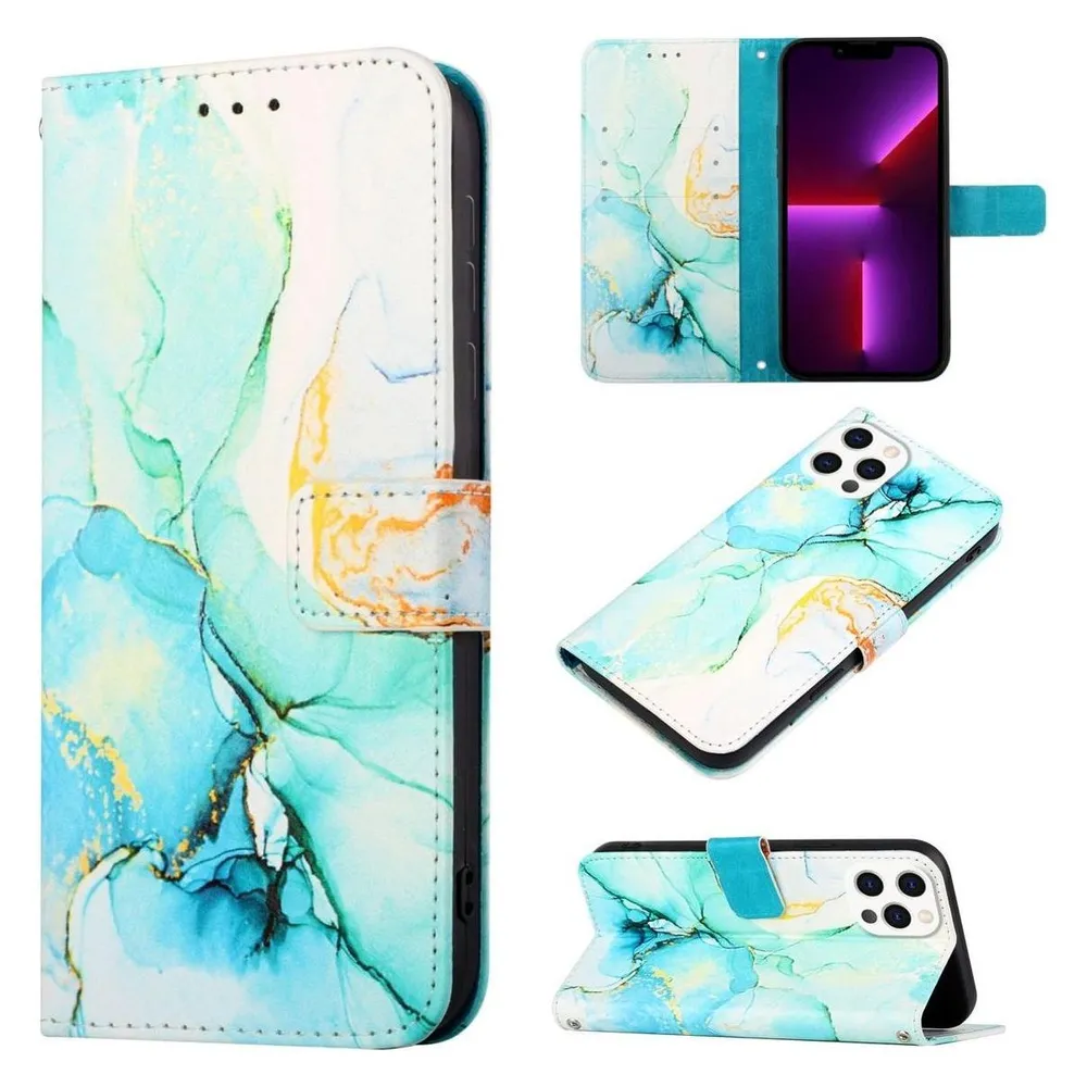 König Design Hülle Handy Schutz für Apple iPhone 13 Pro Case Cover Tasche Wallet 360 Grad Neu (Apple iPhone 13 Pro)