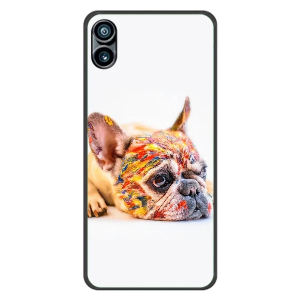 König Design Hülle Handy Schutz für Nothing Phone 1 Case Cover Tasche Bumper Etuis TPU Neu (Nothing Phone (1))