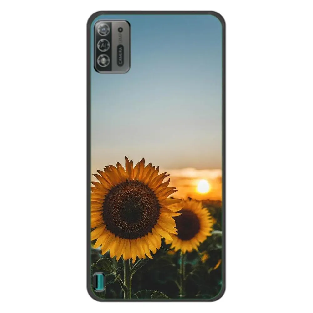 König Design Hülle Handy Schutz für ZTE Blade A52 Lite Case Cover Tasche Bumper Etuis TPU Neu (ZTE Blade A52 Lite)