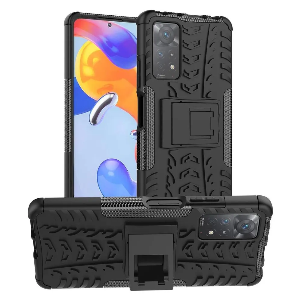 König Design Hülle Handy Schutz für Xiaomi Redmi Note 11 Pro Case Cover Bumper Etuis Halter (Xiaomi Redmi Note 11 Pro 5G)