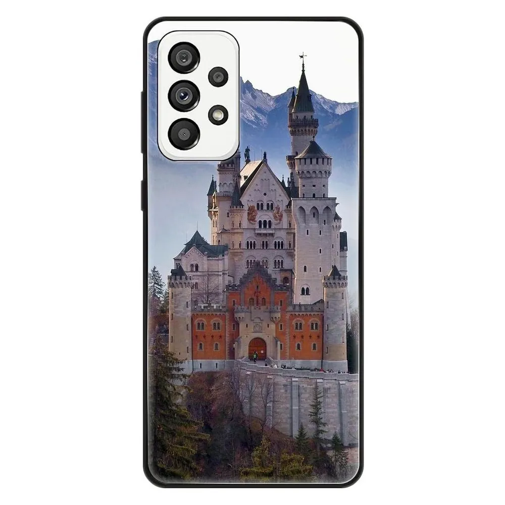 König Design Hülle Handy Schutz für Samsung Galaxy A73 5G Case Cover Tasche Bumper Etuis TPU (Samsung Galaxy A73 5G)