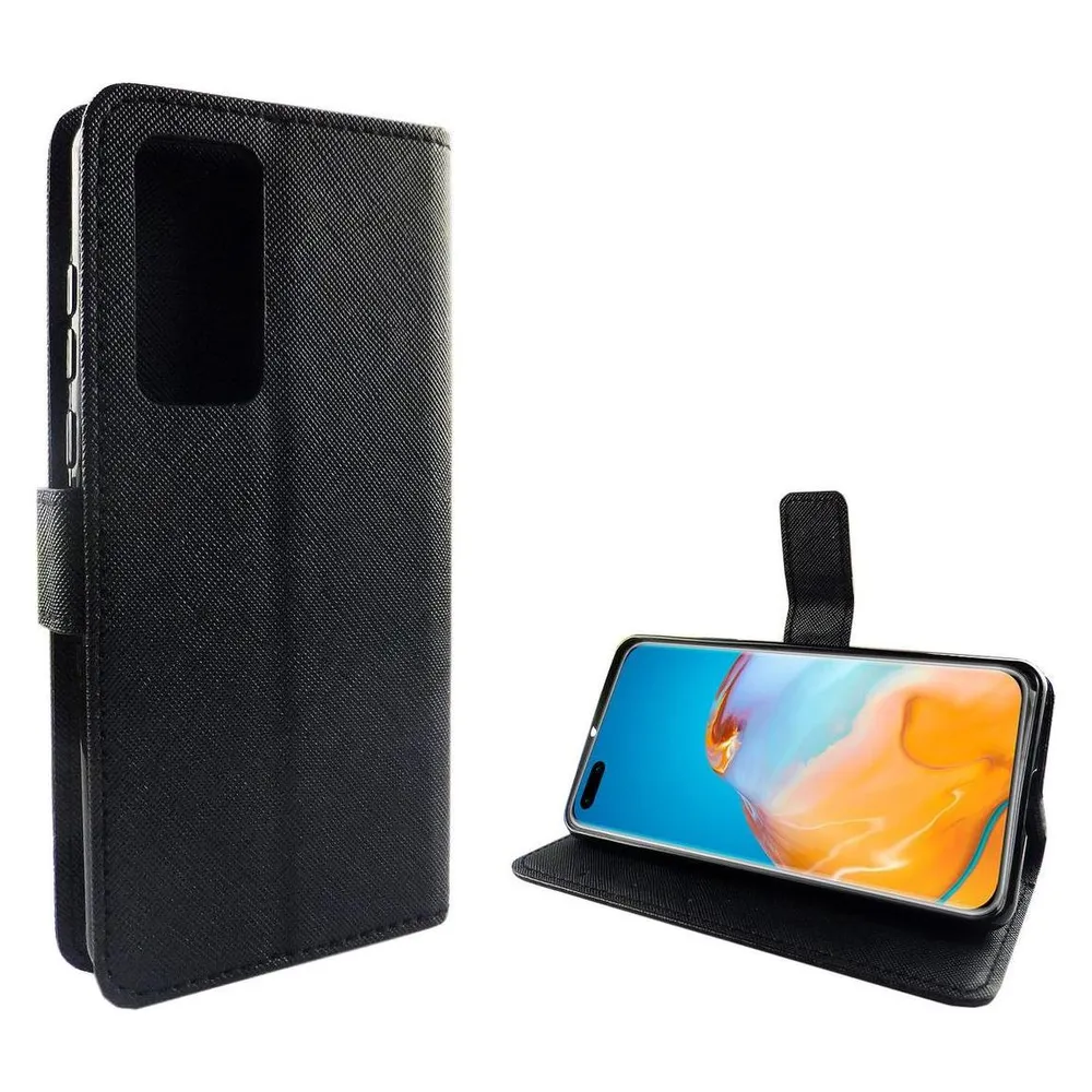 König Design Hülle Handy Schutz für Huawei P40 Case Cover Tasche Wallet Etui Handyhülle Neu (Huawei P40)