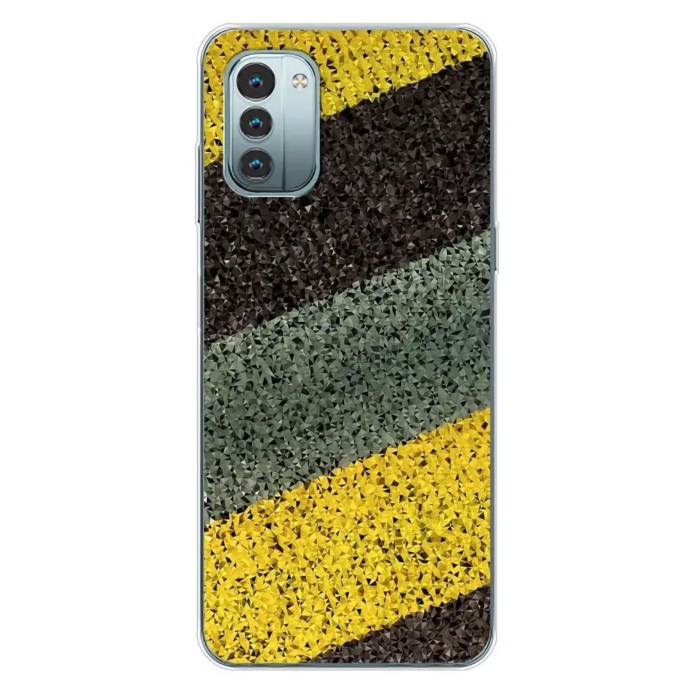 König Design Hülle Handy Schutz für Nokia G11 Case Cover Tasche Bumper Etuis Backcover TPU (Nokia G11)