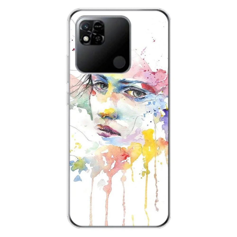 König Design Hülle Handy Schutz für Xiaomi Redmi 10A Case Cover Tasche Bumper Etuis TPU Neu (Xiaomi Redmi 10A)