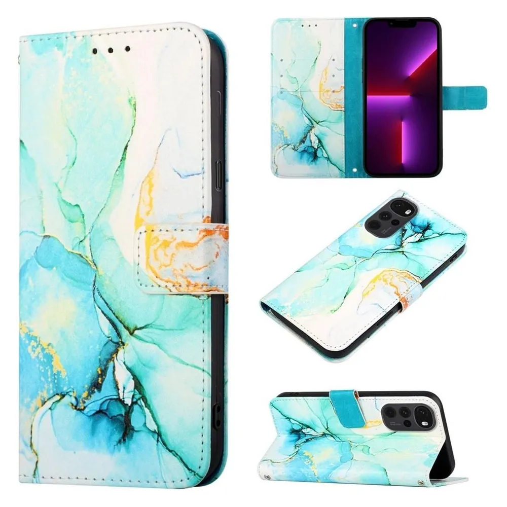 König Design Hülle Handy Schutz für Motorola Moto G22 Case Cover Tasche Wallet Etuis 360 Grad (Motorola Moto G22)