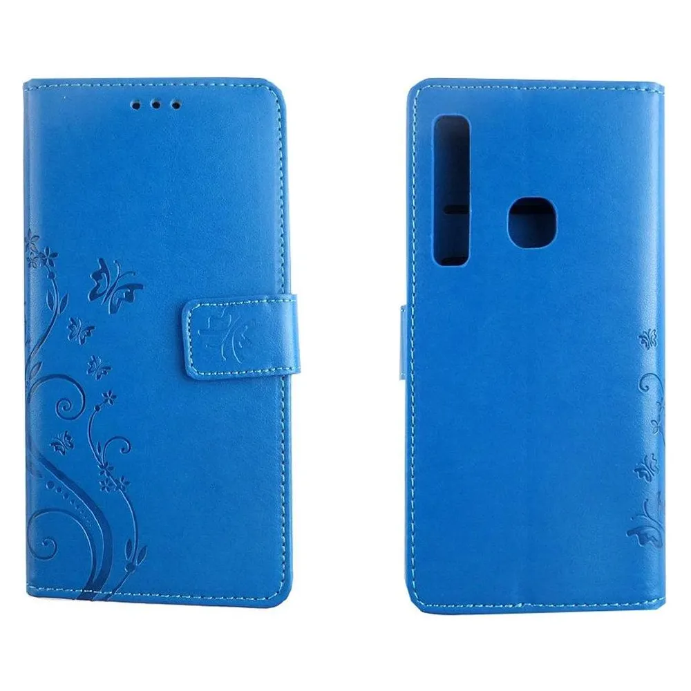 König Design Hülle Handy Schutz für Samsung Galaxy A9 (2018) Case Cover Tasche Wallet Etui (Samsung Galaxy A9 (2018))