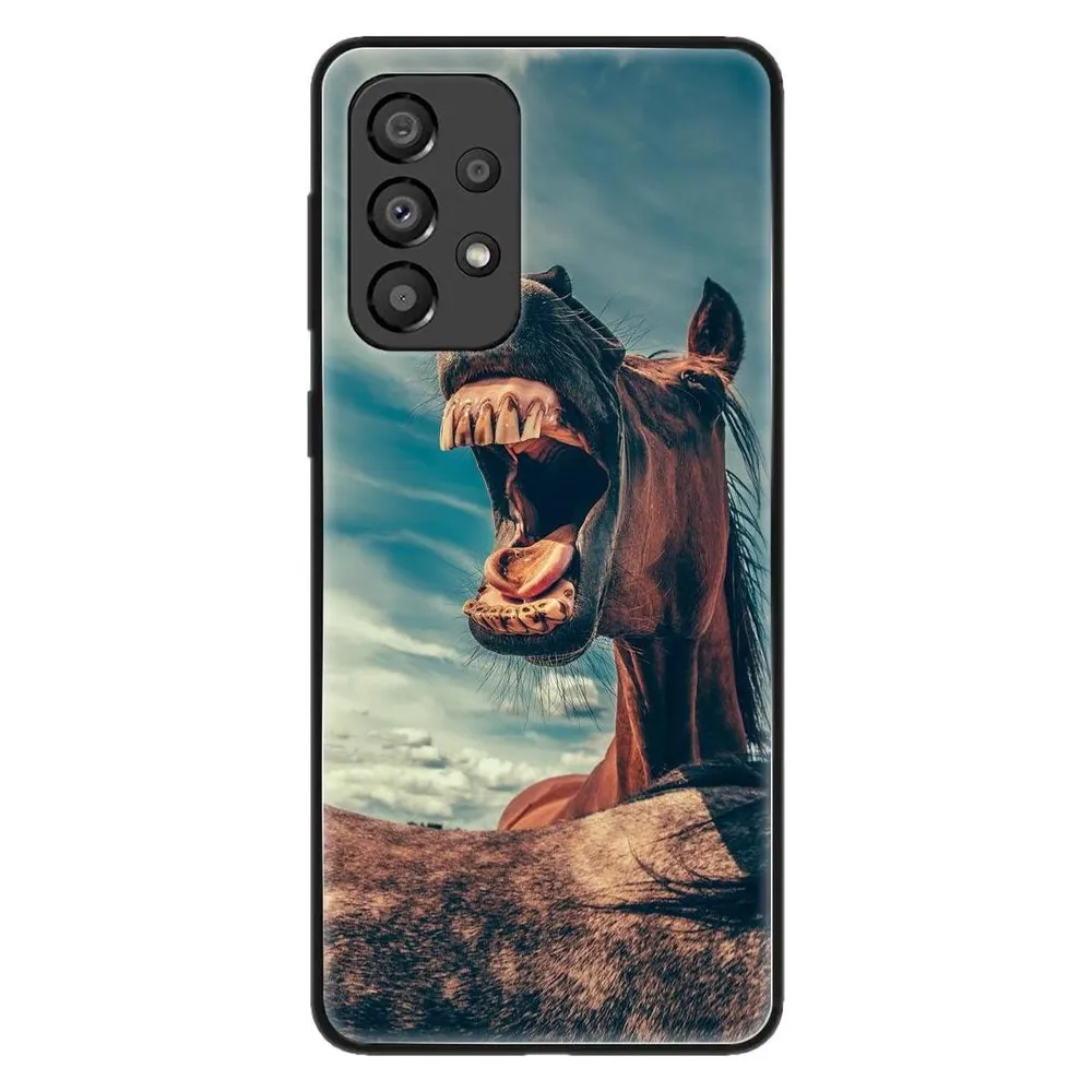König Design Hülle Handy Schutz für Samsung Galaxy A33 5G Case Cover Tasche Bumper Etuis TPU (Samsung Galaxy A33 5G)