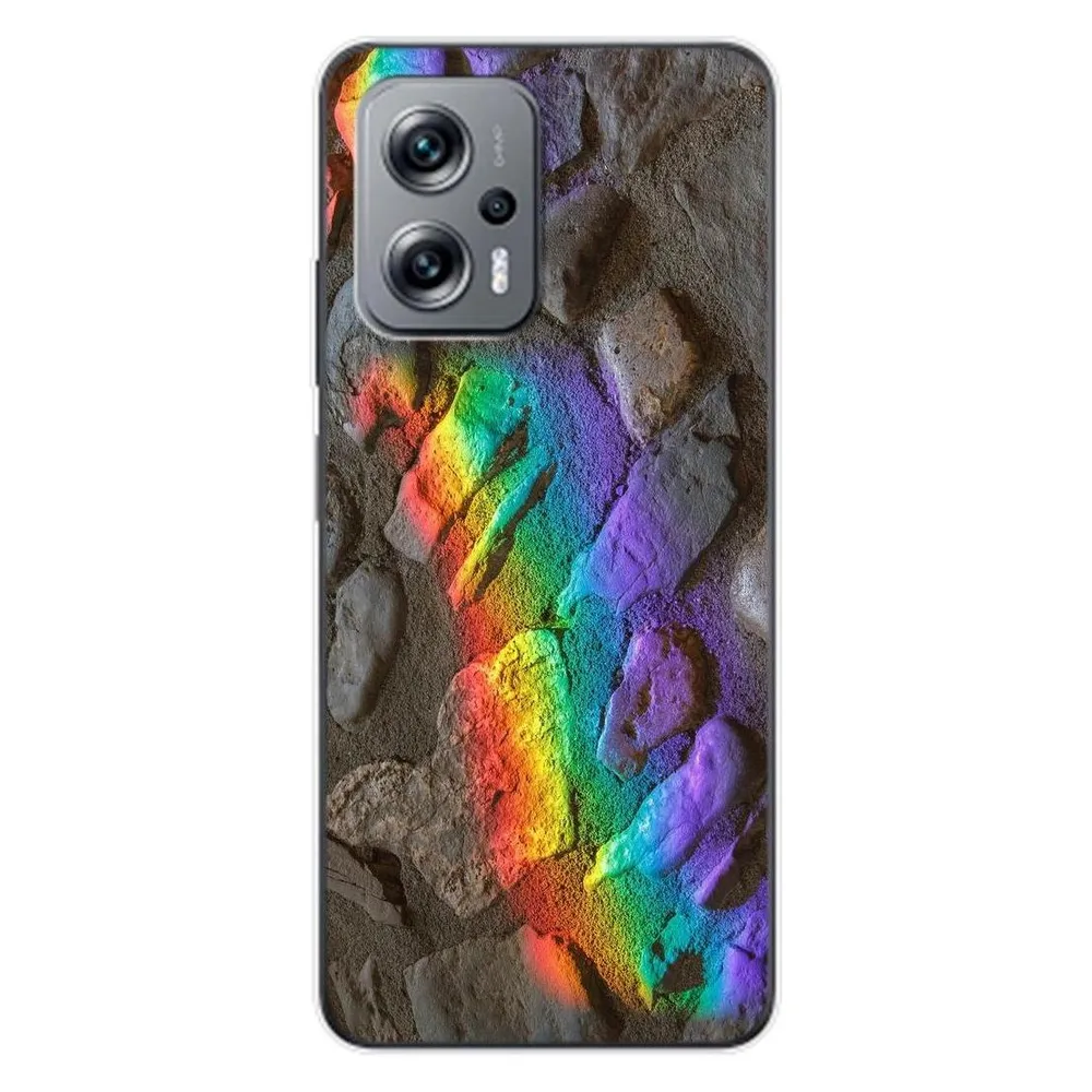 König Design Hülle Handy Schutz für Xiaomi Redmi K50i Case Cover Tasche Bumper Etuis TPU Neu (Xiaomi Redmi K50i)